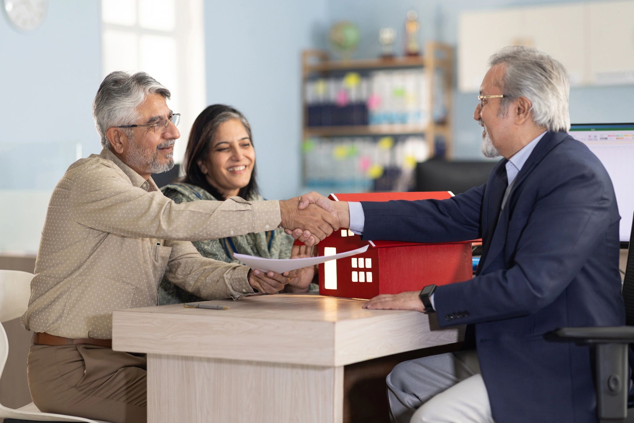 real estate consultation meeting